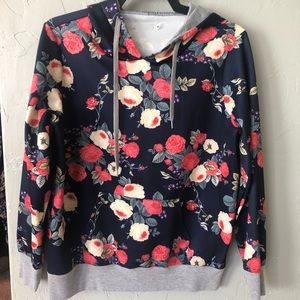 Floral Hoodie